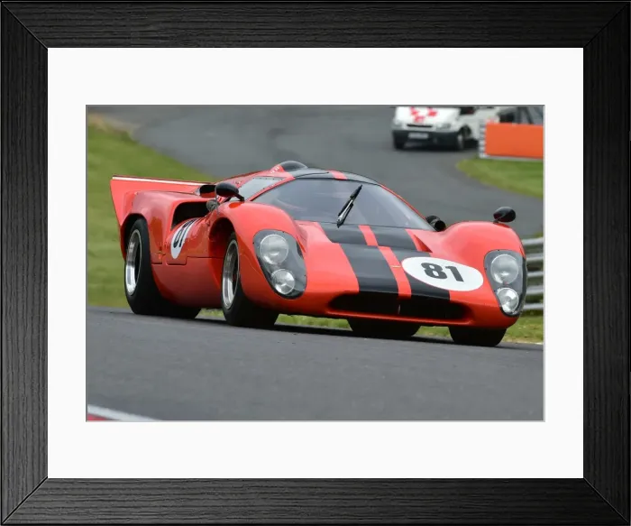 Framed Print : CM7 7489 Chris Beighton, Lola T70 MK3 B Framed Print : CM7 7489 Chris Beighton, Lola T70 MK3 B