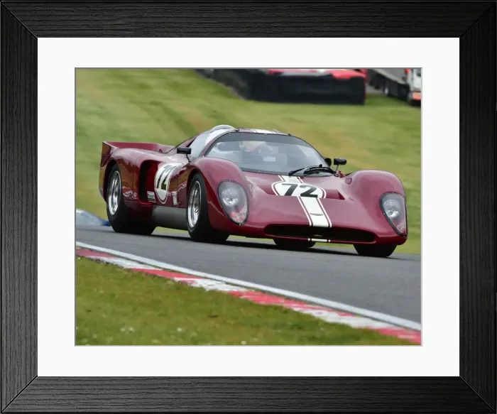 Framed Print : CM7 7490 Jamie Boot, Chevron B16