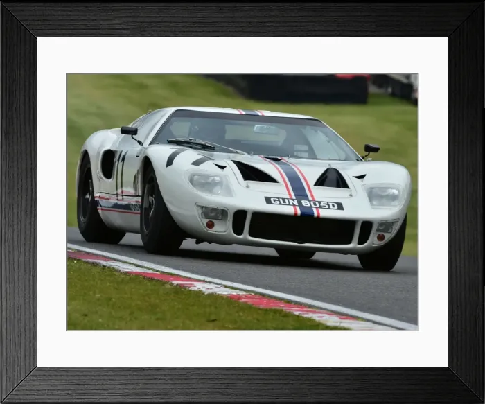 Framed Print : CM7 7494 David Cuff, Ford GT 40 Framed Print : CM7 7494 David Cuff, Ford GT 40