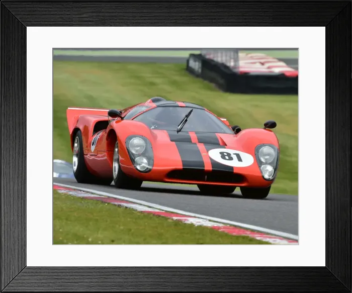 Framed Print : CM7 7509 Chris Beighton, Lola T70 MK3 B Framed Print : CM7 7509 Chris Beighton, Lola T70 MK3 B