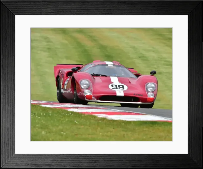 Framed Print : CM7 7523 Paul Gibson, Broadley Lola T70 Mk3B Framed Print : CM7 7523 Paul Gibson, Broadley Lola T70 Mk3B