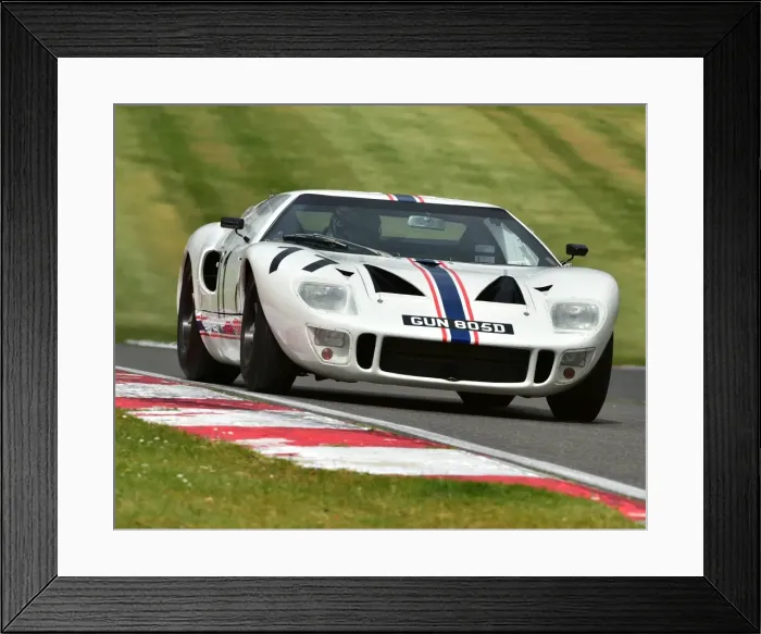 Framed Print : CM7 7547 David Cuff, Ford GT 40 Framed Print : CM7 7547 David Cuff, Ford GT 40