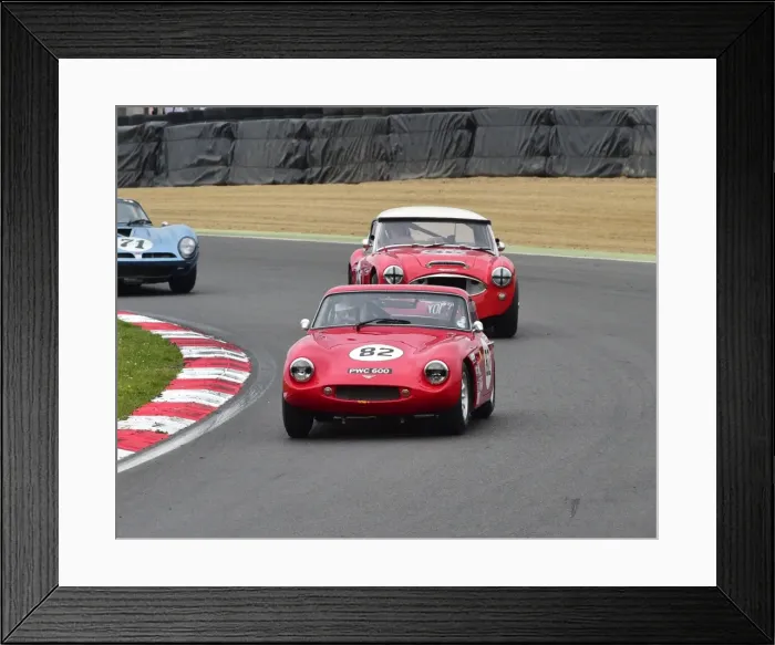 Framed Print : CM7 7620 Malcolm Paul, Rick Bourne, TVR Grantura Framed Print : CM7 7620 Malcolm Paul, Rick Bourne, TVR Grantura