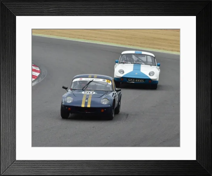 Framed Print : CM7 7638 Richard Bateman, Roger Barton, Lotus Elan S2 Framed Print : CM7 7638 Richard Bateman, Roger Barton, Lotus Elan S2