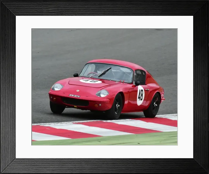 Framed Print : CM7 7663 Michael Schryver, Will Schryver, Lotus Elan Framed Print : CM7 7663 Michael Schryver, Will Schryver, Lotus Elan