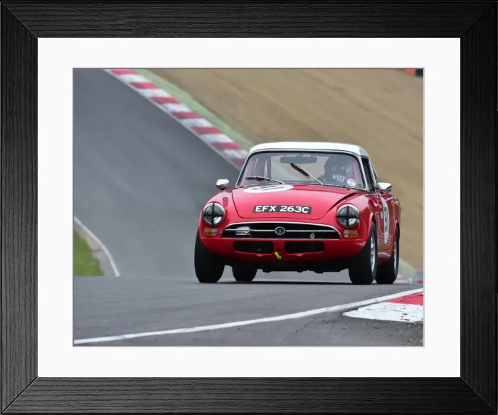 Framed Print : CM7 7761 Terry van der Zee, Neil Merry, Sunbeam Tiger