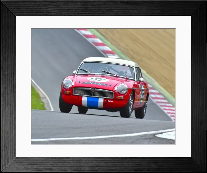Framed Print : CM7 7771 Mark Ashworth, Simon Ashworth, MG B Framed Print : CM7 7771 Mark Ashworth, Simon Ashworth, MG B