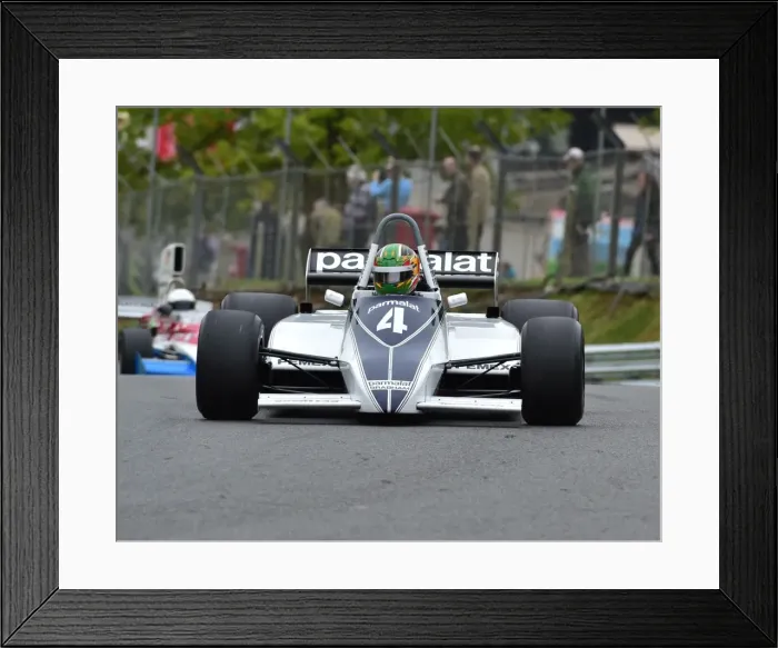 Framed Print : CM7 7806 Joaquin Folch-Rusinol, Brabham BT49C Framed Print : CM7 7806 Joaquin Folch-Rusinol, Brabham BT49C