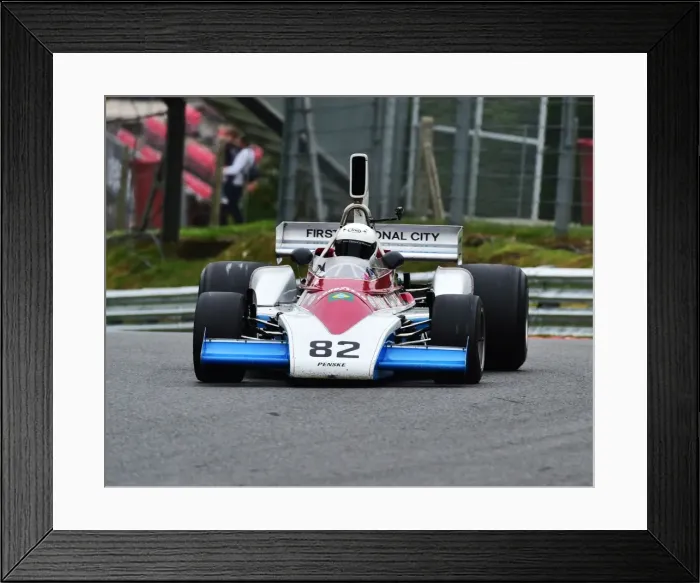 Framed Print : CM7 7807 Chris Drake, Penske-Cosworth PC3 Framed Print : CM7 7807 Chris Drake, Penske-Cosworth PC3