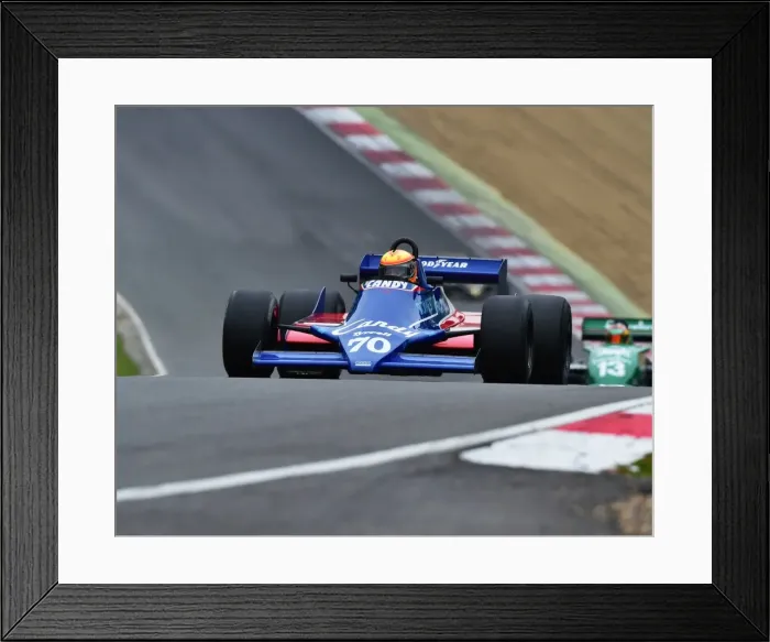 Framed Print : CM7 7809 Loic Deman, Tyrrell 010