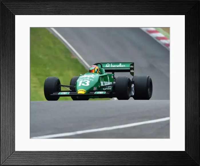 Framed Print : CM7 7828 Greg Thornton, Lotus 91-5