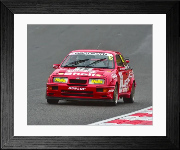 Framed Print : CM7 7922 Craig Davies, Ford RS500