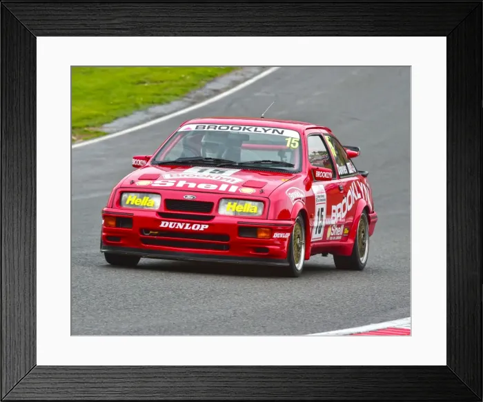 Framed Print : CM7 7936 Craig Davies, Ford RS500