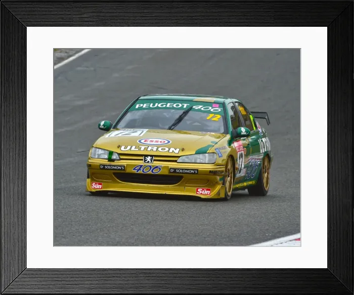 Framed Print : CM7 7940 Patrick Watts, Peugeot 406 Framed Print : CM7 7940 Patrick Watts, Peugeot 406
