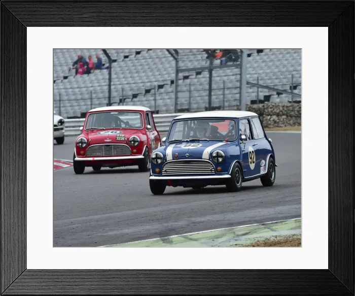 Framed Print : CM7 7973 Steve Jones, Morris Mini Cooper S Framed Print : CM7 7973 Steve Jones, Morris Mini Cooper S