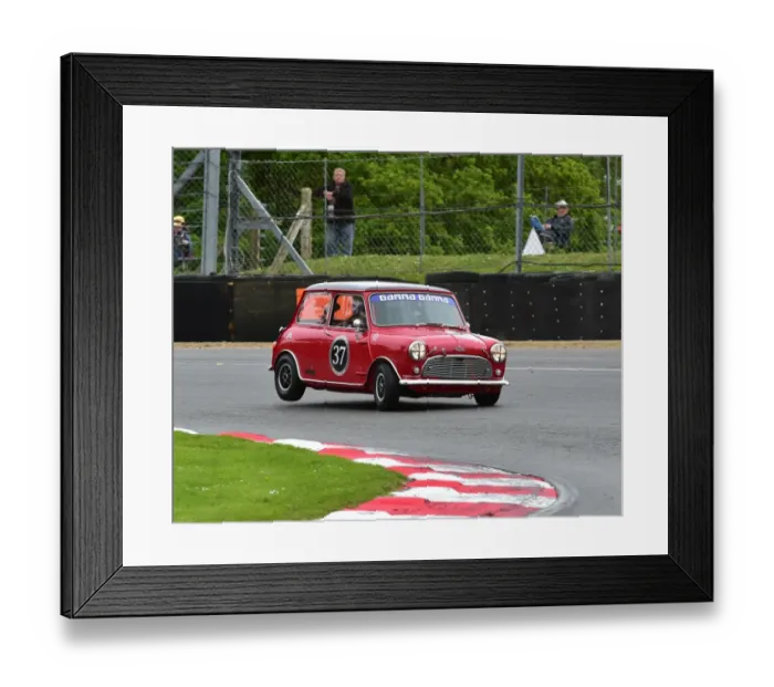 Framed Print : CM7 8617 Rene Vries, Austin Mini Cooper S Framed Print : CM7 8617 Rene Vries, Austin Mini Cooper S
