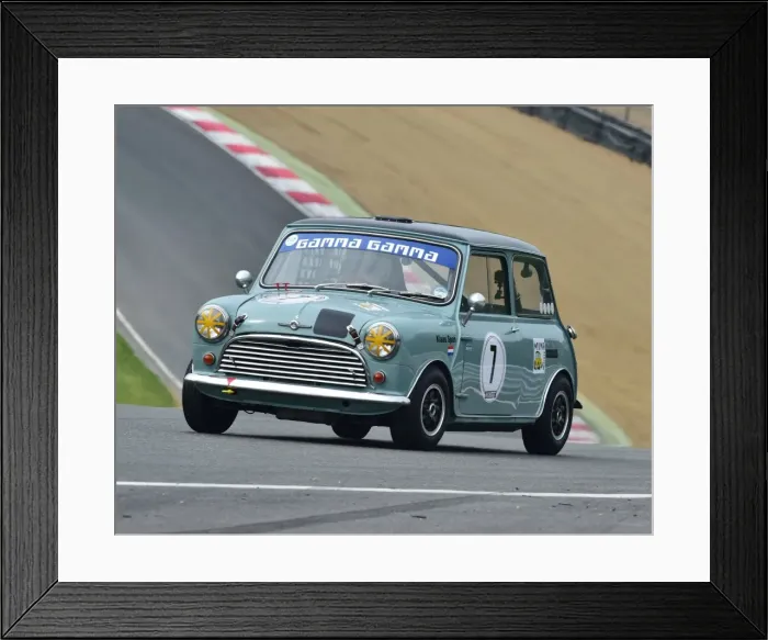 Framed Print : CM7 8512 Kls Span, Morris Mini Cooper S Framed Print : CM7 8512 Kls Span, Morris Mini Cooper S