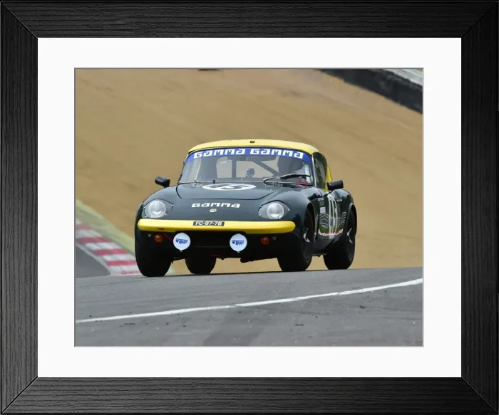 Framed Print : CM7 8514 Bob Stevens, Lotus Elan 26R Framed Print : CM7 8514 Bob Stevens, Lotus Elan 26R