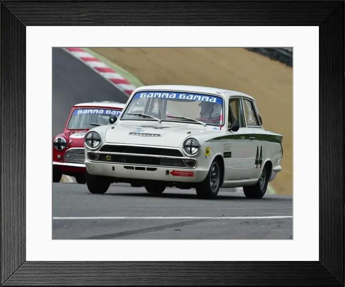 Framed Print : CM7 8519 Gerrit van Leenen, Ford Lotus Cortina Framed Print : CM7 8519 Gerrit van Leenen, Ford Lotus Cortina