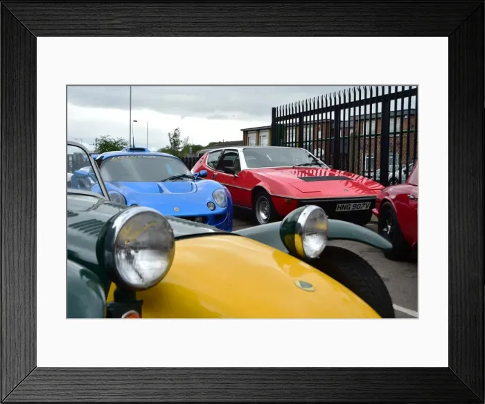 Framed Print : CM8 1781 Lotus Seven, Lotus Exige, Lotus Elite Framed Print : CM8 1781 Lotus Seven, Lotus Exige, Lotus Elite