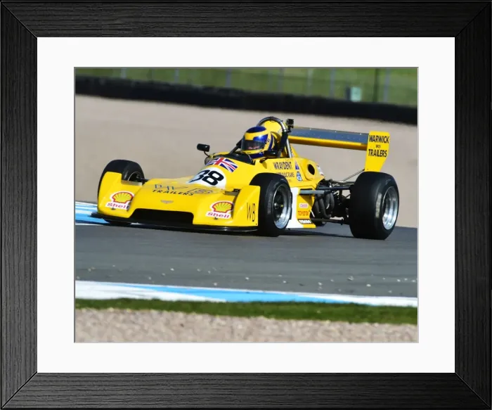 Framed Print : CM7 9995 Hugh Price, Chevron B38