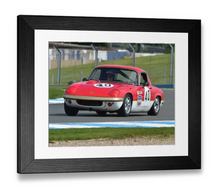 Framed Print : CM8 0130 Bill Braithwaite, Lotus Elan Framed Print : CM8 0130 Bill Braithwaite, Lotus Elan