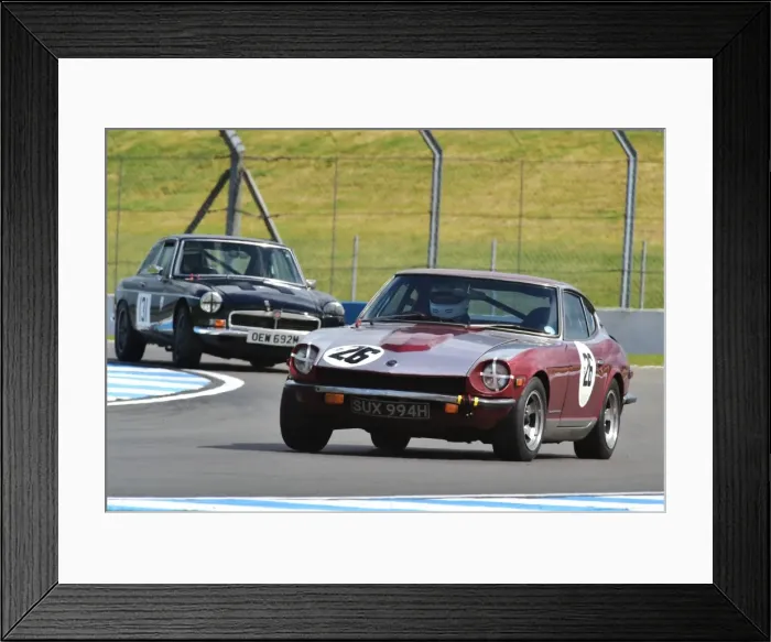 Framed Print : CM8 0221 Paul Stafford, Datsun 240Z Framed Print : CM8 0221 Paul Stafford, Datsun 240Z