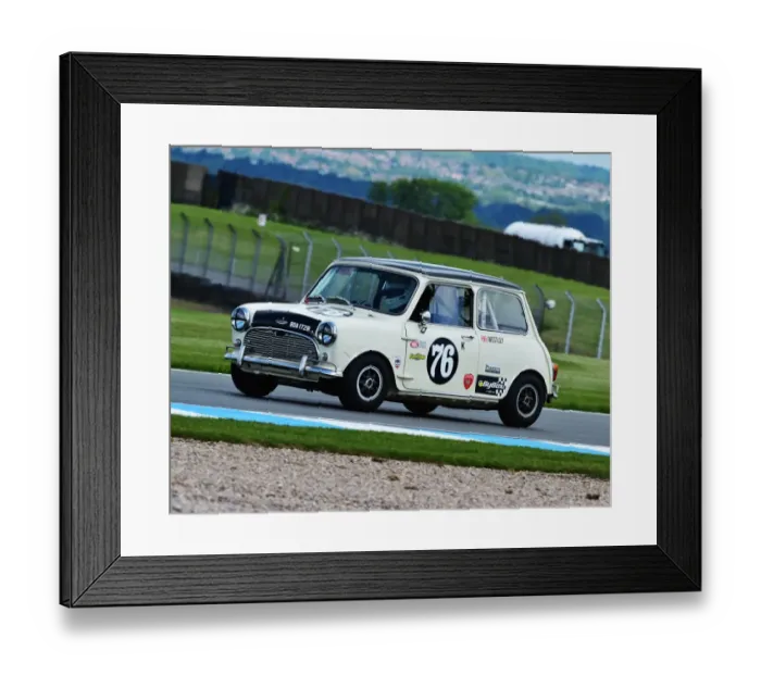 Framed Print : CM8 0378 Tom Westly Jnr, Austin Mini Cooper S Framed Print : CM8 0378 Tom Westly Jnr, Austin Mini Cooper S