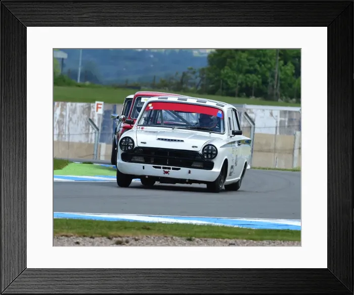 Framed Print : CM8 0380 John Davison, Ford Lotus Cortina Framed Print : CM8 0380 John Davison, Ford Lotus Cortina