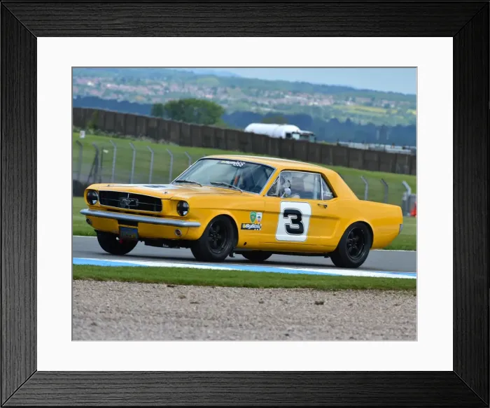 Framed Print : CM8 0383 Peter Hallford, Ford Mustang Framed Print : CM8 0383 Peter Hallford, Ford Mustang