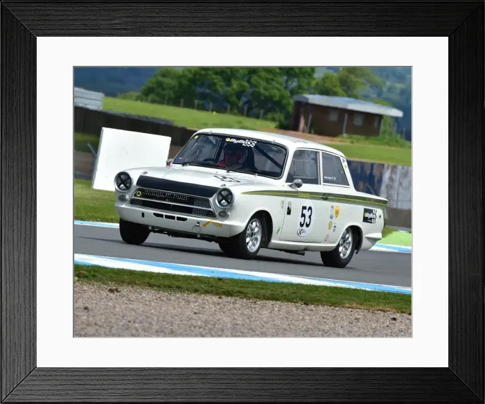 Framed Print : CM8 0388 Andrea Lazzari, Ford Lotus Cortina Framed Print : CM8 0388 Andrea Lazzari, Ford Lotus Cortina
