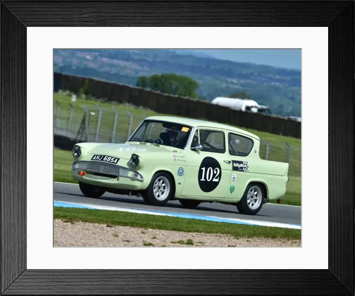 Framed Print : CM8 0462 Theo Paphitis, Ford Anglia Framed Print : CM8 0462 Theo Paphitis, Ford Anglia