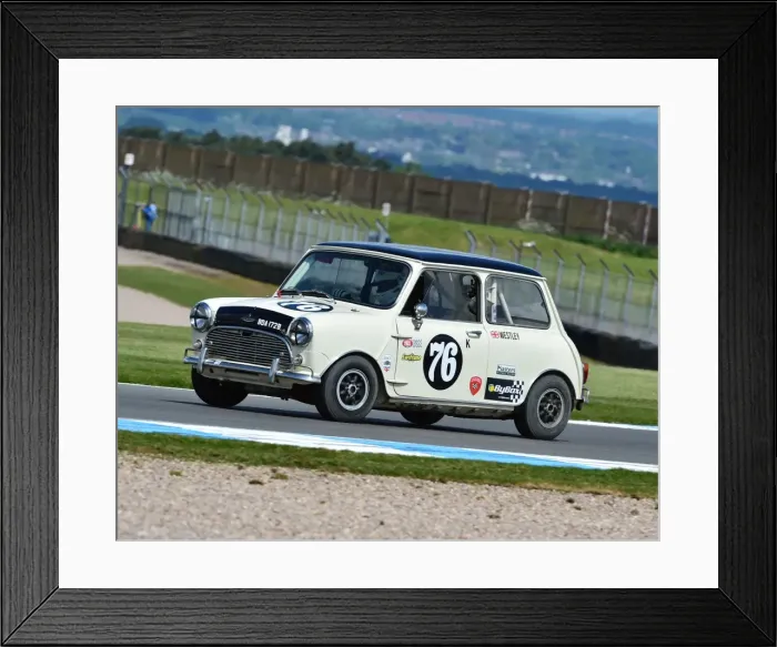 Framed Print : CM8 0495 Tom Westly Jnr, Austin Mini Cooper S Framed Print : CM8 0495 Tom Westly Jnr, Austin Mini Cooper S