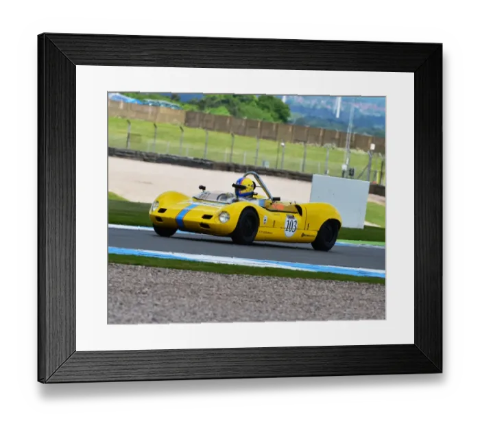 Framed Print : CM8 0561 Robi Bernberg, Andrew McKenna, Elva Mk7 Framed Print : CM8 0561 Robi Bernberg, Andrew McKenna, Elva Mk7
