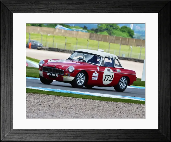 Framed Print : CM8 0564 Jonathan Loader, MGB, 409 HLR
