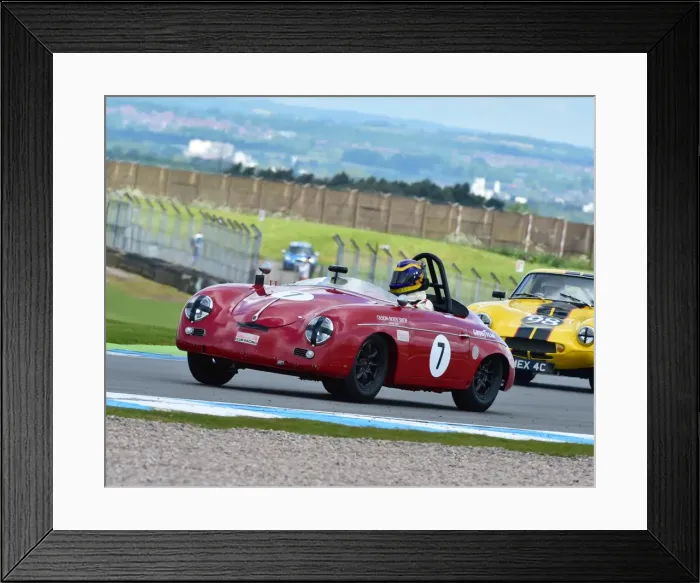 Framed Print : CM8 0576 Ernst Nagamatsu, Porsche Speedster