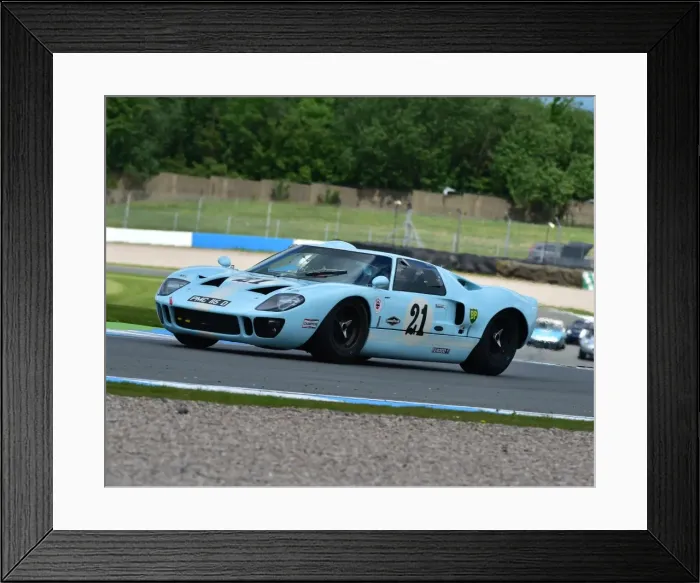 Framed Print : CM8 0597 Gary Wright, Joe Twyman, Ford GT 40 Framed Print : CM8 0597 Gary Wright, Joe Twyman, Ford GT 40