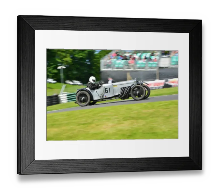 Framed Print : CJ5 8621 Paul Weston, Frazer Nash TT replica Framed Print : CJ5 8621 Paul Weston, Frazer Nash TT replica