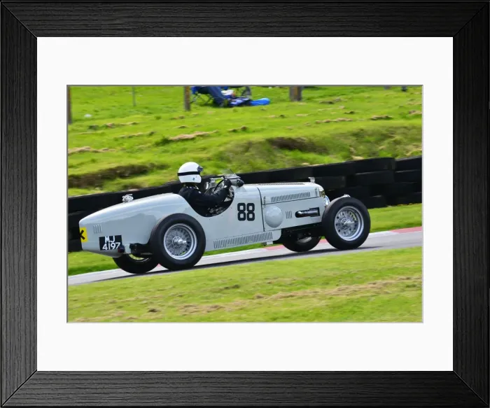 Framed Print : CJ5 8701 William Colledge, Wolseley Hornet Special Framed Print : CJ5 8701 William Colledge, Wolseley Hornet Special