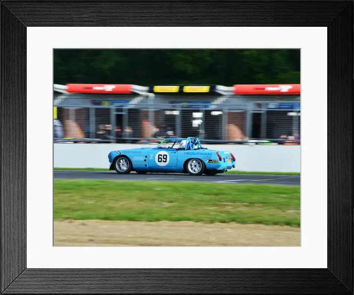 Framed Print : CJ5 8544 Peter Bramble, MGB Framed Print : CJ5 8544 Peter Bramble, MGB