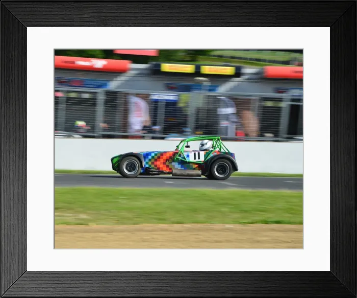 Framed Print : CJ5 8564 Nick Starkey, Caterham Superlight Framed Print : CJ5 8564 Nick Starkey, Caterham Superlight