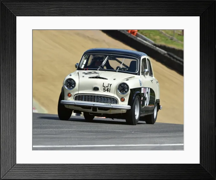 Framed Print : CM8 1947 Peter Blanchett, Austin A50 Framed Print : CM8 1947 Peter Blanchett, Austin A50