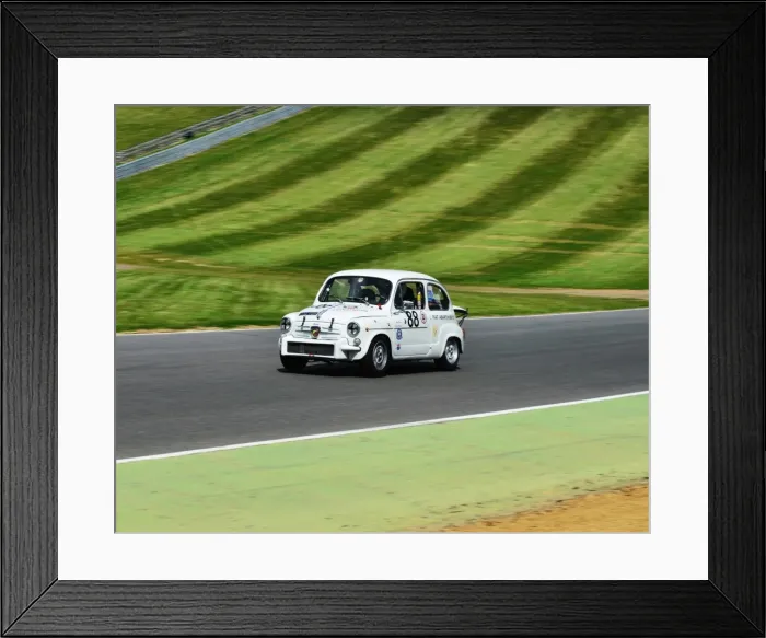 Framed Print : CJ5 8303 John Barber, Jeremy Thomas, FIAT Abarth 850TC Framed Print : CJ5 8303 John Barber, Jeremy Thomas, FIAT Abarth 850TC
