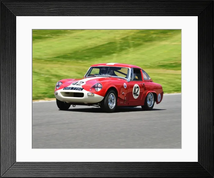 Framed Print : CJ5 8318 Larry Tucker, MG Ashley GT Framed Print : CJ5 8318 Larry Tucker, MG Ashley GT