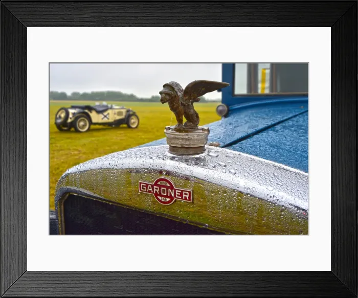Framed Print : CM8 5831 Gardner, radiator badge and Griffin Framed Print : CM8 5831 Gardner, radiator badge and Griffin