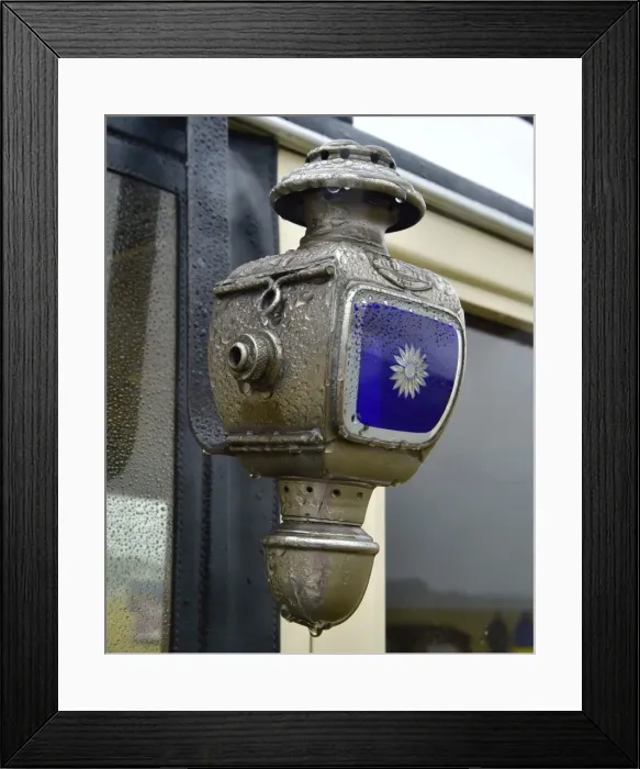 Framed Print : CM8 5842 Lanchester side lamp Framed Print : CM8 5842 Lanchester side lamp