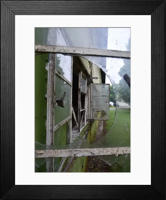 Framed Print : CM8 5872 Broken windows Framed Print : CM8 5872 Broken windows
