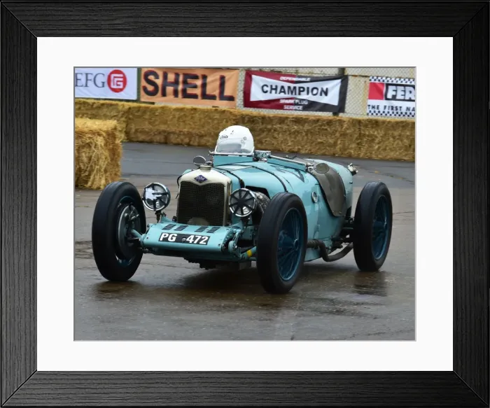 Framed Print : CM8 5959 Riley Nine Brooklands, PG 472