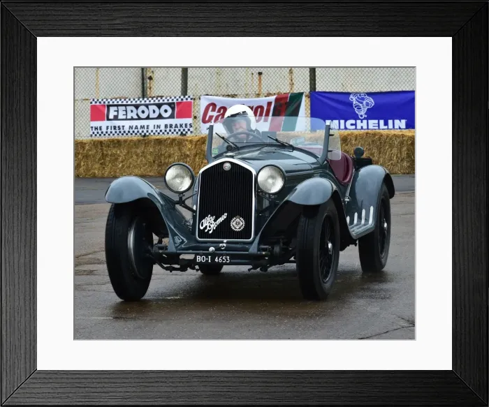 Framed Print : CM8 6019 Alfa-Romeo 8C Framed Print : CM8 6019 Alfa-Romeo 8C