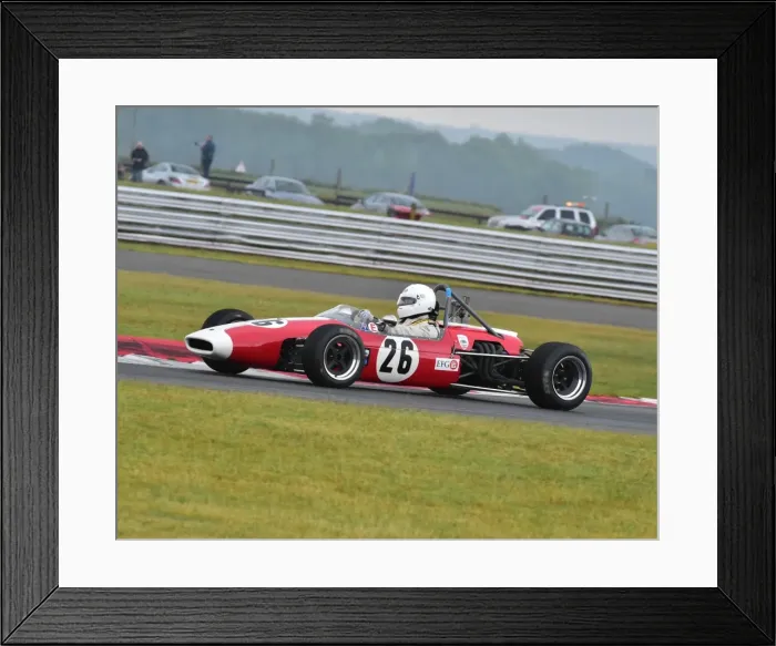 Framed Print : CM8 4857 Steve Seaman, Brabham BT21 Framed Print : CM8 4857 Steve Seaman, Brabham BT21